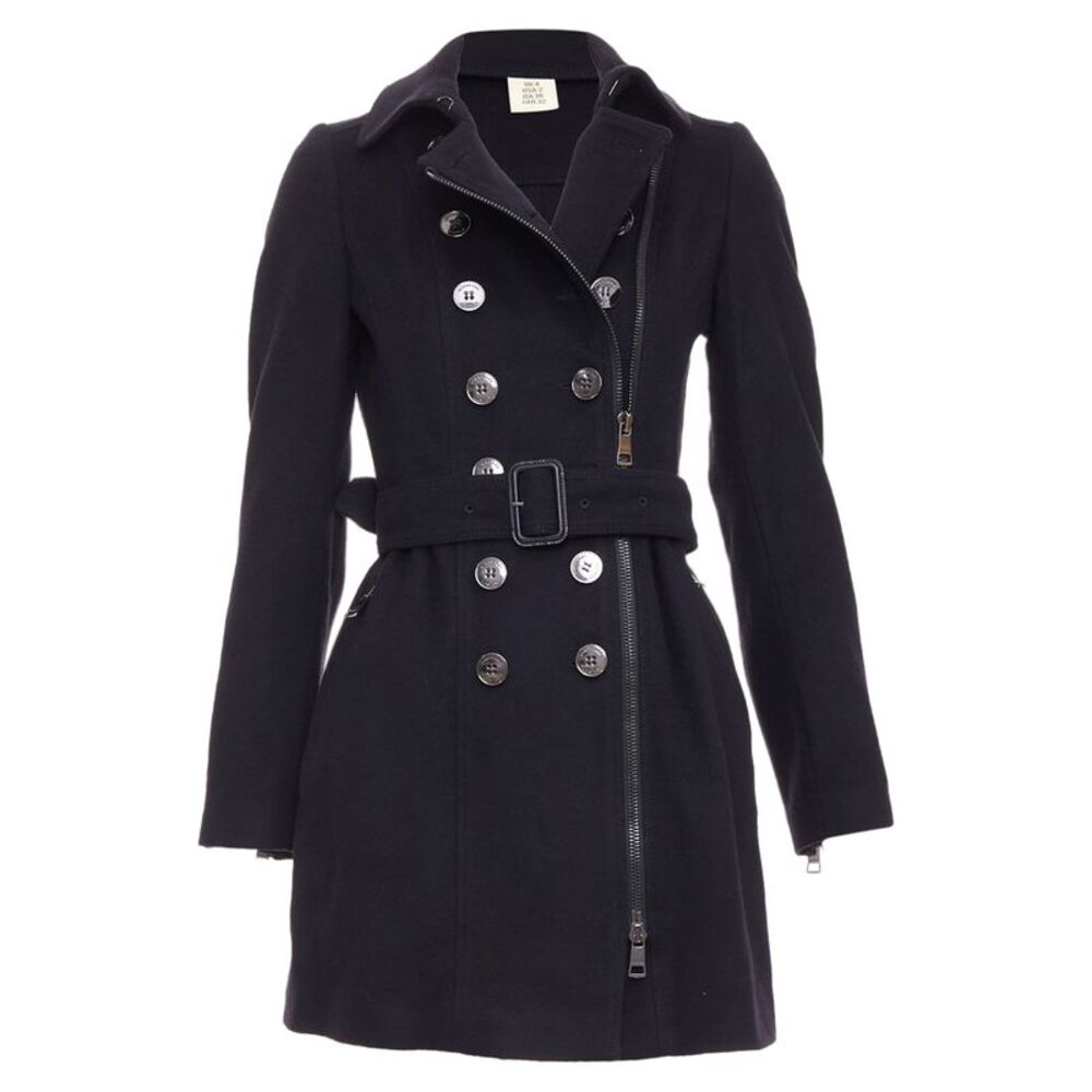 Burberry Wool Cashmere Trench Coat
